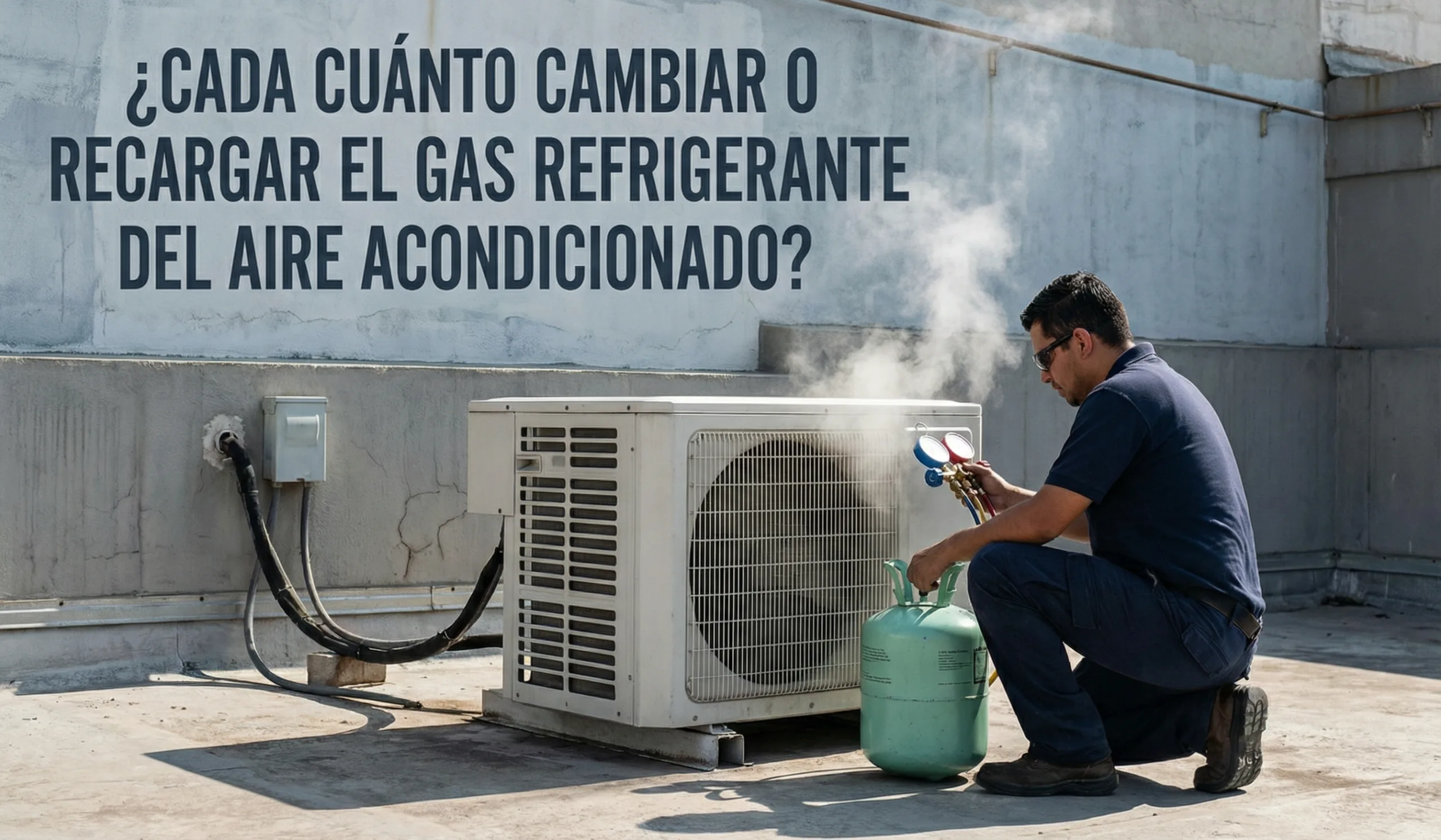 Recarga de gas refrigerante: cuándo y cómo hacerlo | MSG Perú