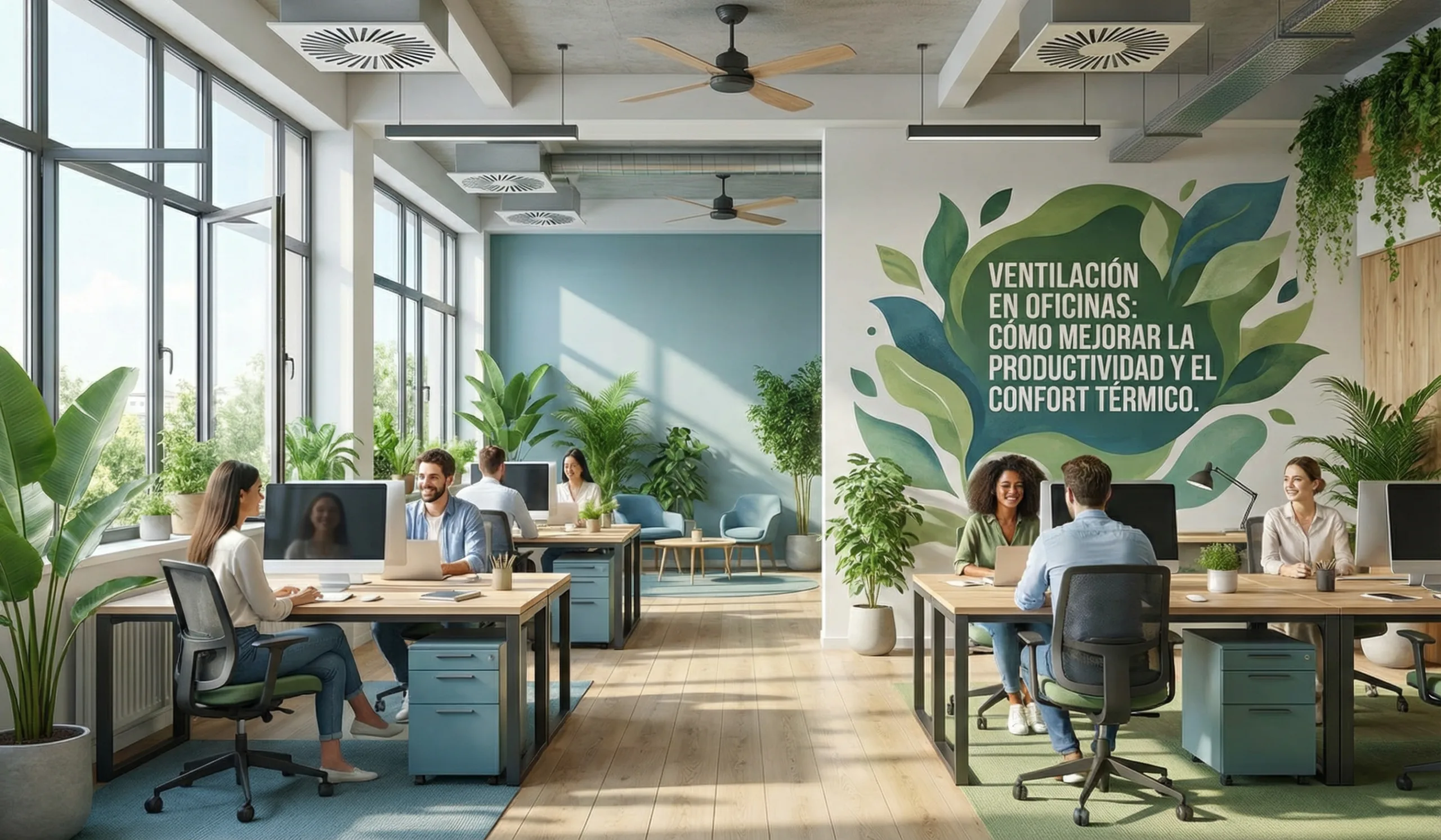 Ventilación en oficinas: productividad y confort térmico | MSG Perú